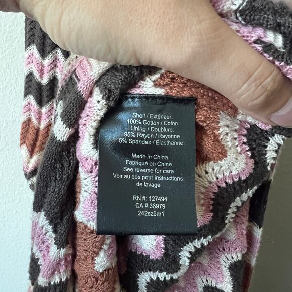 NWT Heartloom Bennet Chevron Knit Maxi Dress Size XS - Picture 7 of 8